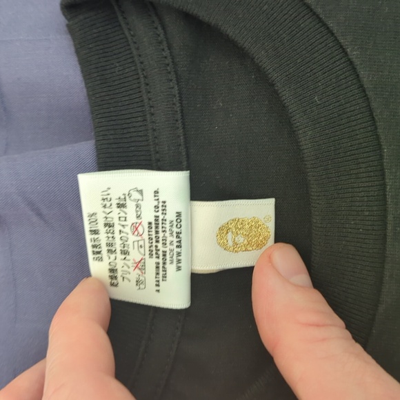 OG A Bathing Ape BAPE Big face t-shirt - Picture 3 of 6
